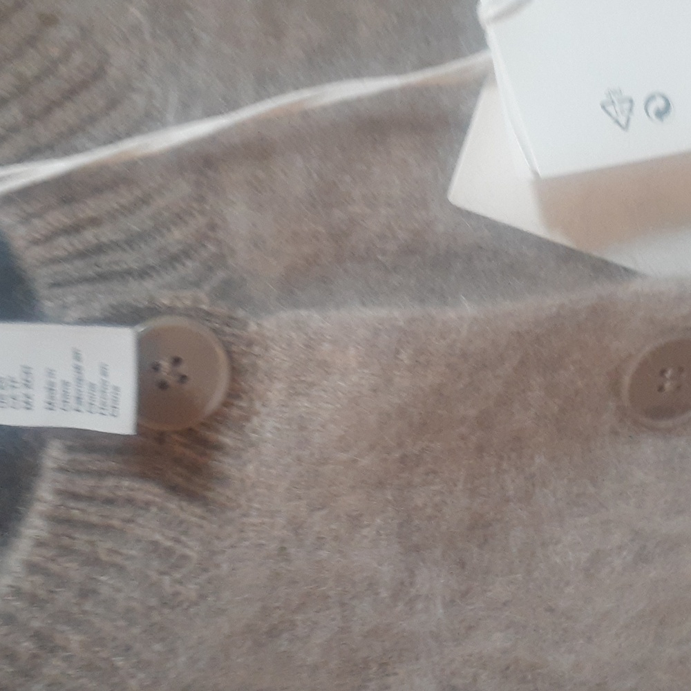 COS Women's Beige Cardigan Sweater - Picture 5 of 7